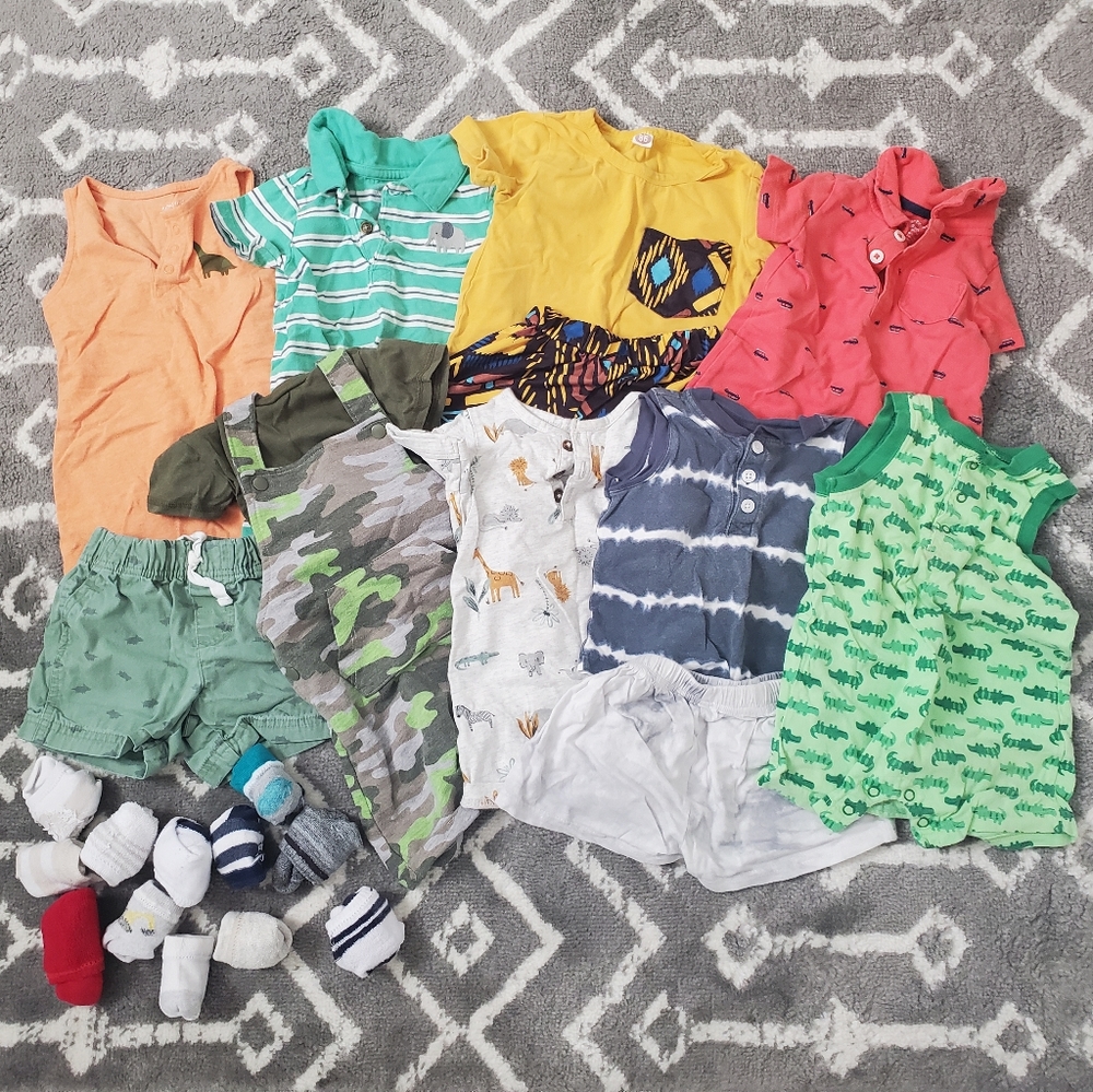 12 month boys summer lot